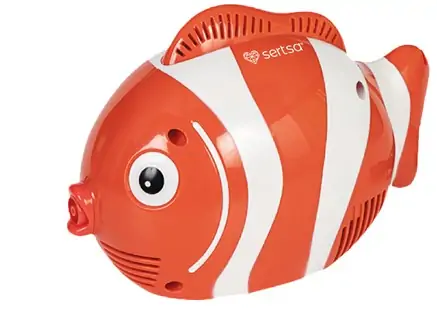 Ингалятор аэрозольный компрессорный портативный Sertsa с принадлежностями Air Kid (BC68005) 