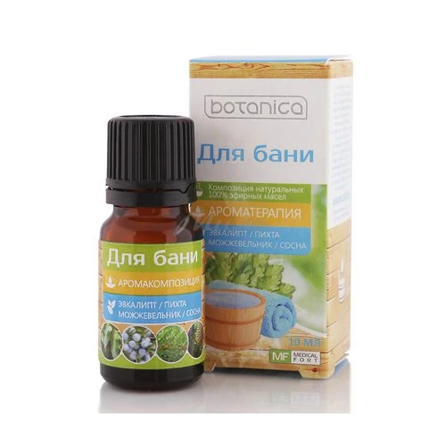 Композиция эфирных масел Botanica Для бани 10мл