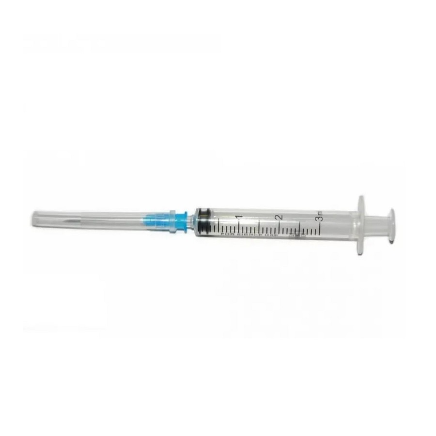 Шприц одноразовый 2,5/3мл трехкомпонентный Luer Trojector-3 с иглой 23G 1/4 №1