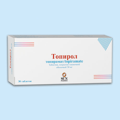 Топирол таблетки п/о 50мг упаковка №30